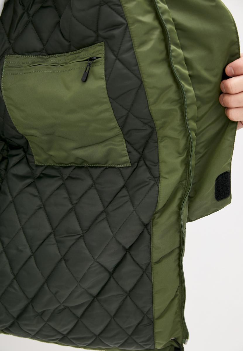 Куртка зимова RipStop Parka L Зелений (123224) - фото 3