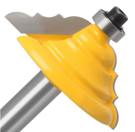 Комплект фрез по дереву кромочных с подшипником хвостовик 8 мм 2 шт. (F587) - фото 6 Комплект фрез по дереву кромочных с подшипником хвостовик 8 мм 2 шт. (F587) - фото 6