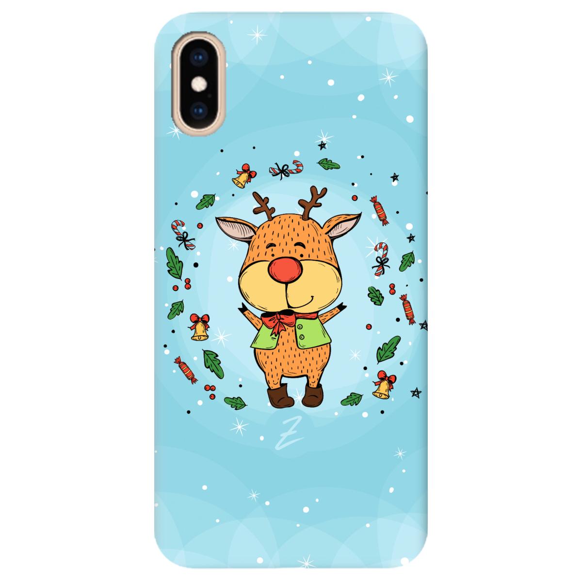 Силиконовый чехол Zorrov для Apple iPhone XS - Bembi (11210040206052055)