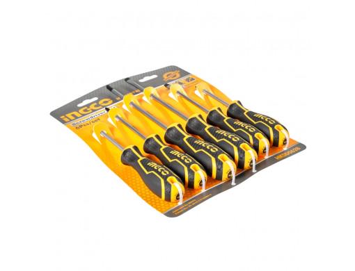 Набір викруток Ingco Industrial 6 шт. (12047473) - фото 3 Набір викруток Ingco Industrial 6 шт. (12047473) - фото 3