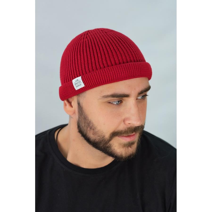 Шапка мужская мини бини Braxton 5506 one size Красный - фото 1 Шапка мужская мини бини Braxton 5506 one size Красный - фото 1
