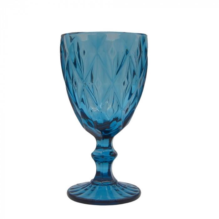 Набір келихів скляних Art Double rhombus VB870 6 шт. Синій (DR000083) Набір келихів скляних Art Double rhombus VB870 6 шт. Синій (DR000083)