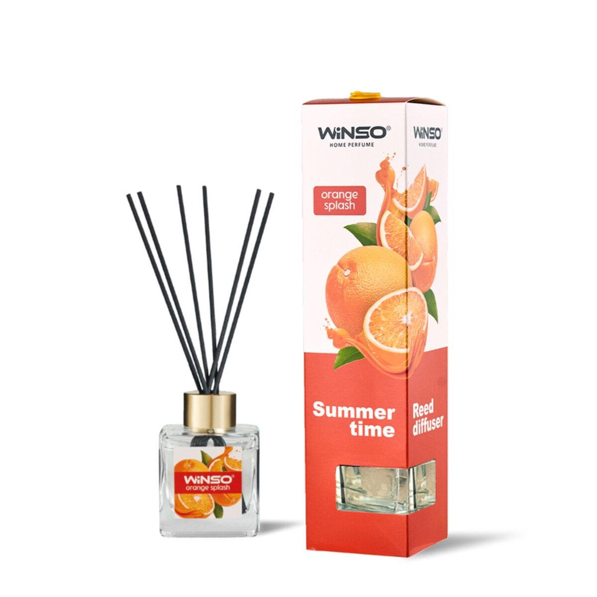 Аромадифузор с палочками WINSO Summer Time-Orange Splash 50 мл