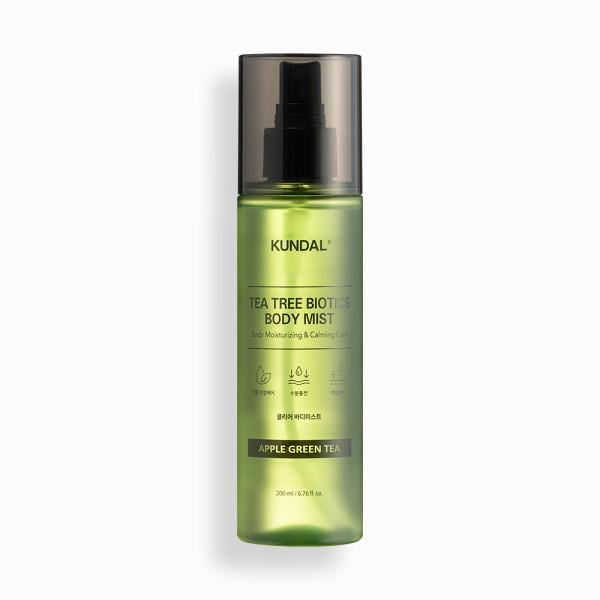 Спрей для тіла проти акне Kundal Tea Tree & Biotics Body Mist Apple Green Tea 200 мл (773311)
