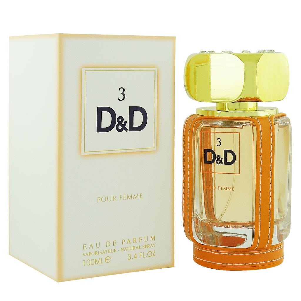 Парфюмированная вода для женщин Fragrance World D&D № 3 100 мл (388431)