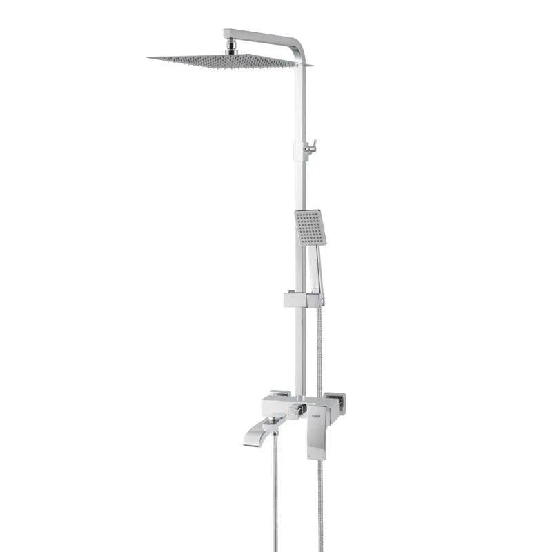 Душевая колонна KOER KB-56007-01 со смесителем Хром (KR3460)