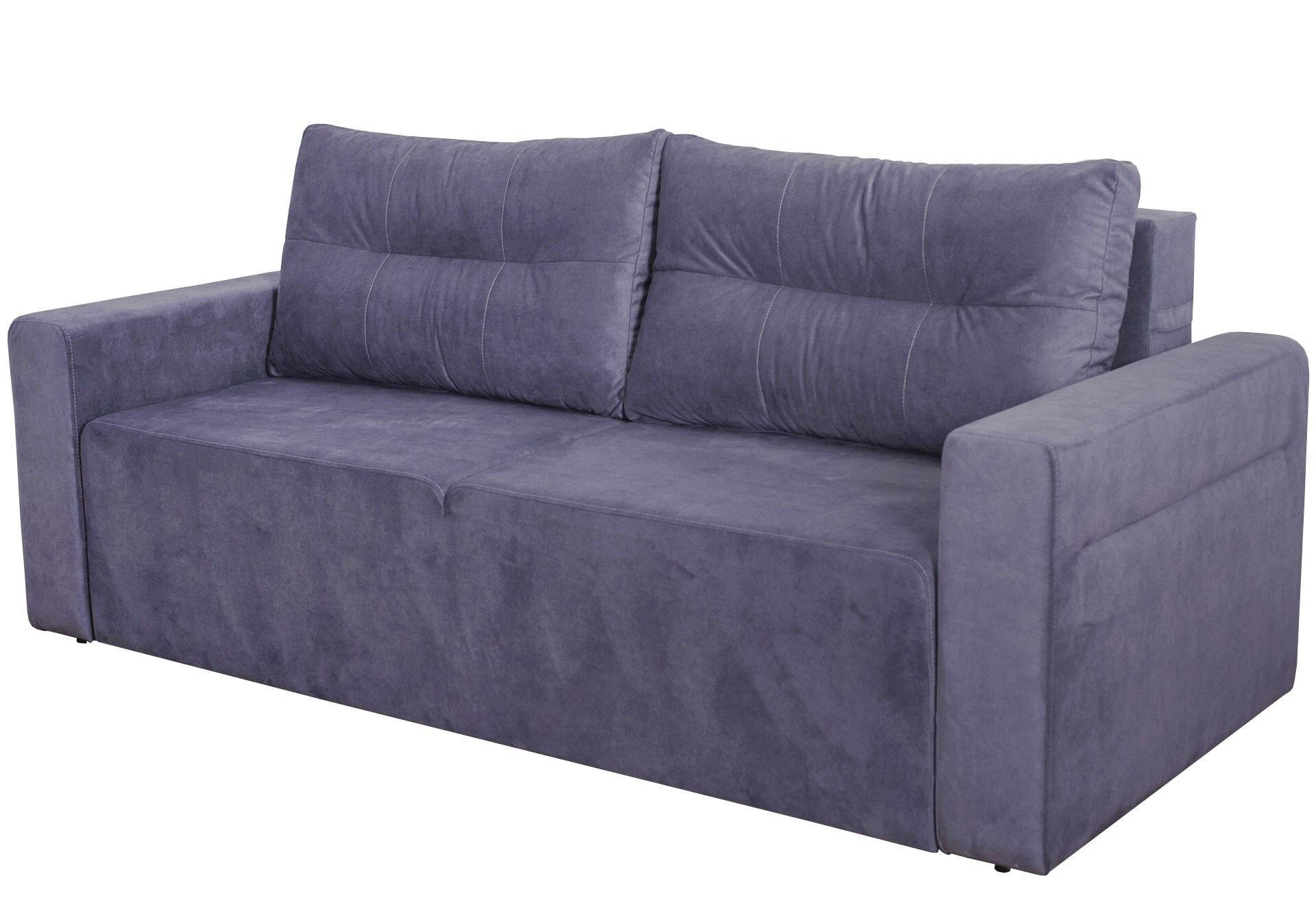 Диван раскладной Elegant Benefit 48 с нишей для белья Серый