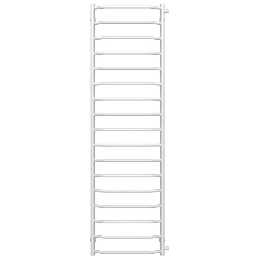 Полотенцесушитель водяной Deffi Трапеция П17 боковое правое подключение нержавеющая сталь 500х1800 мм Белый (C.TR.180.50.17.W.C)