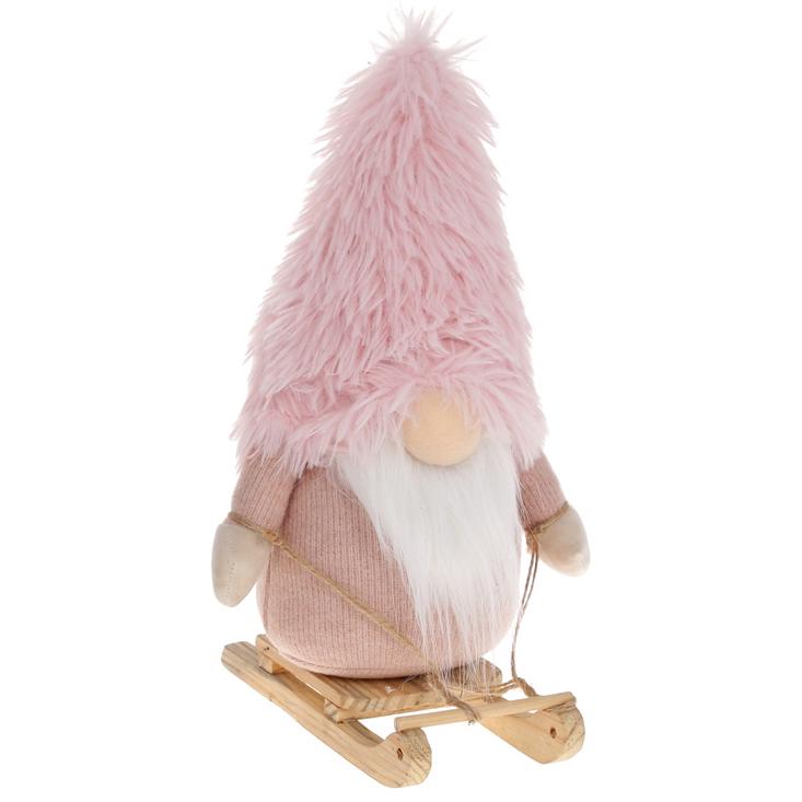 Мягкая игрушка BonaDi Гном Розовый (877-188)