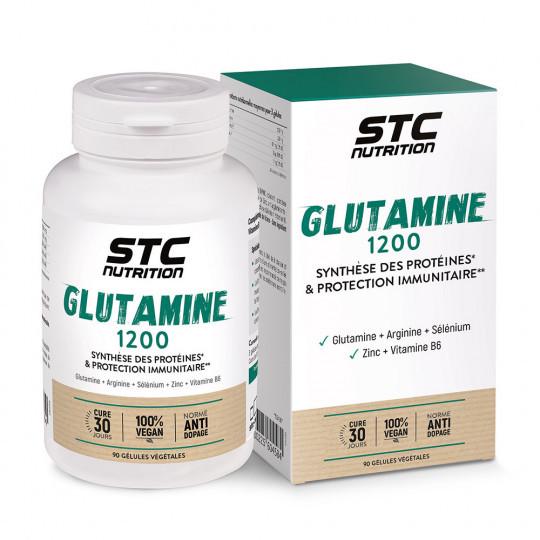 Комплекс белков STC glutamine 1200 синтез и иммунная защита 90 капс.