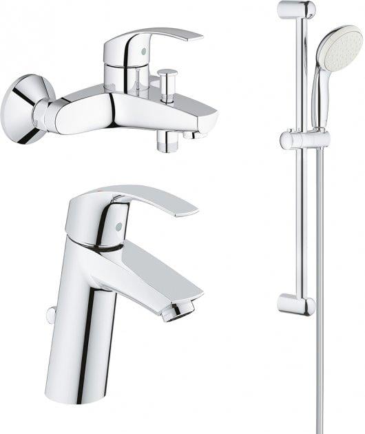 Комплект змішувачів Grohe Eurosmart (124458)