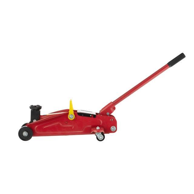 Домкрат гідравлічний Intertool підкатний 2 т висота підйому 135-345 мм (GT0102) - фото 3