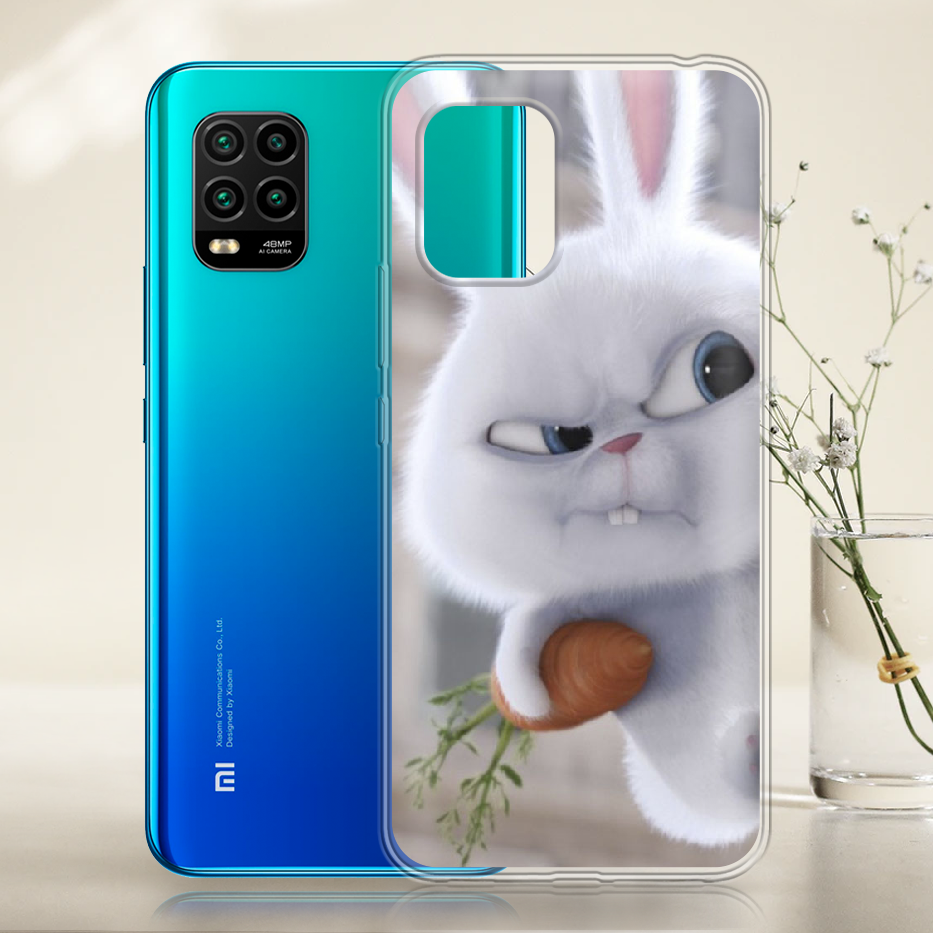 Чохол Boxface Xiaomi Mi 10 Lite Rabbit Snowball Прозорий силікон (39438-up1116-39438) - фото 2 Чохол Boxface Xiaomi Mi 10 Lite Rabbit Snowball Прозорий силікон (39438-up1116-39438) - фото 2
