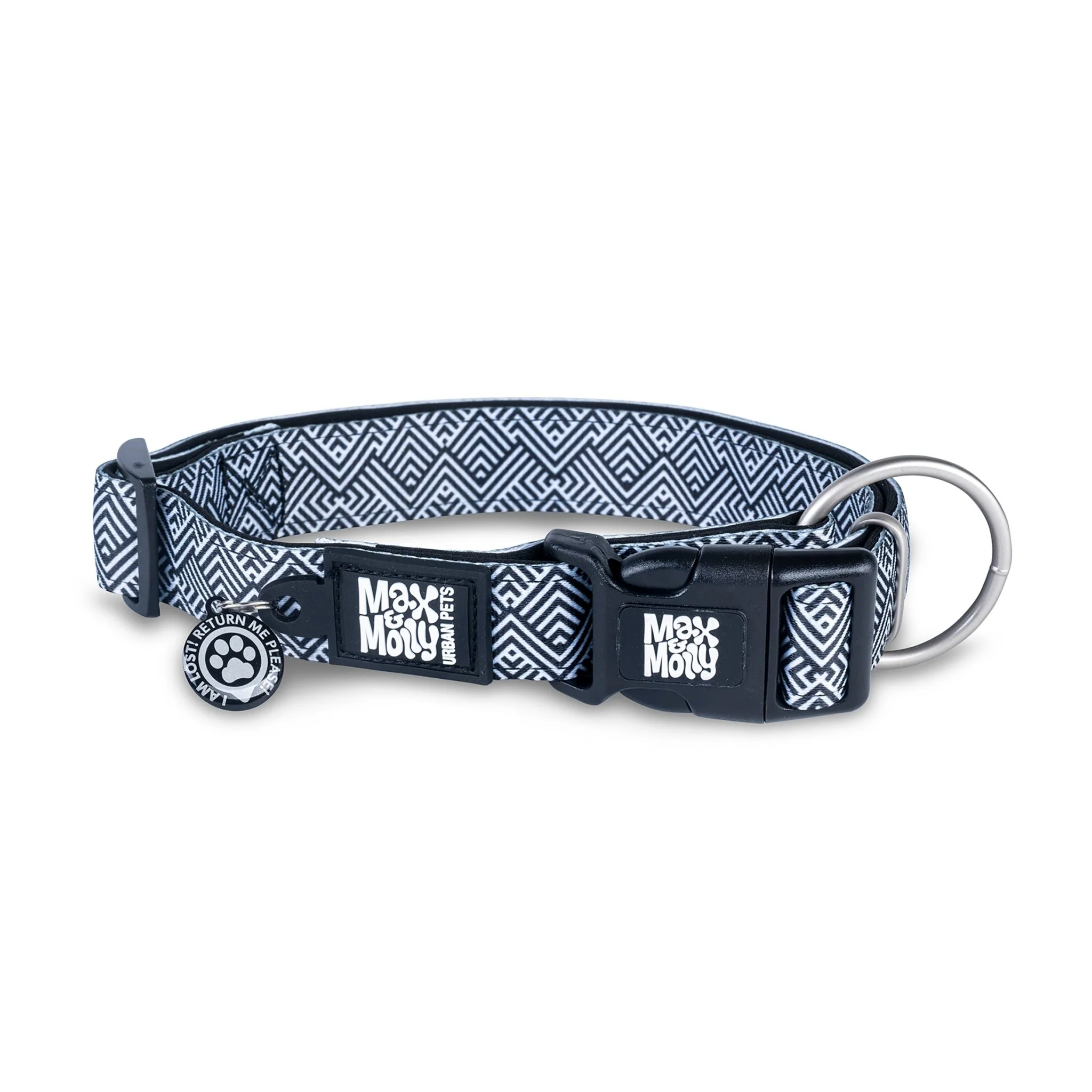 Нашийник для собак Max & Molly Smart ID Collar Mykonos M (229083)
