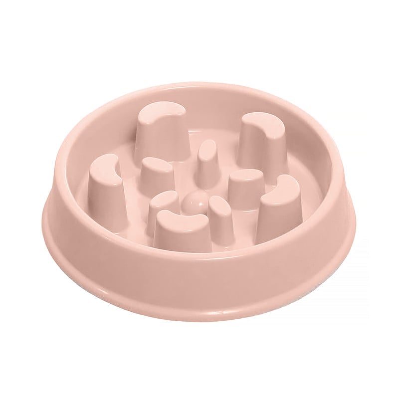 Миска для собак и котов Taotaopets 139903 для медленной еды Pink Миска для собак и котов Taotaopets 139903 для медленной еды Pink