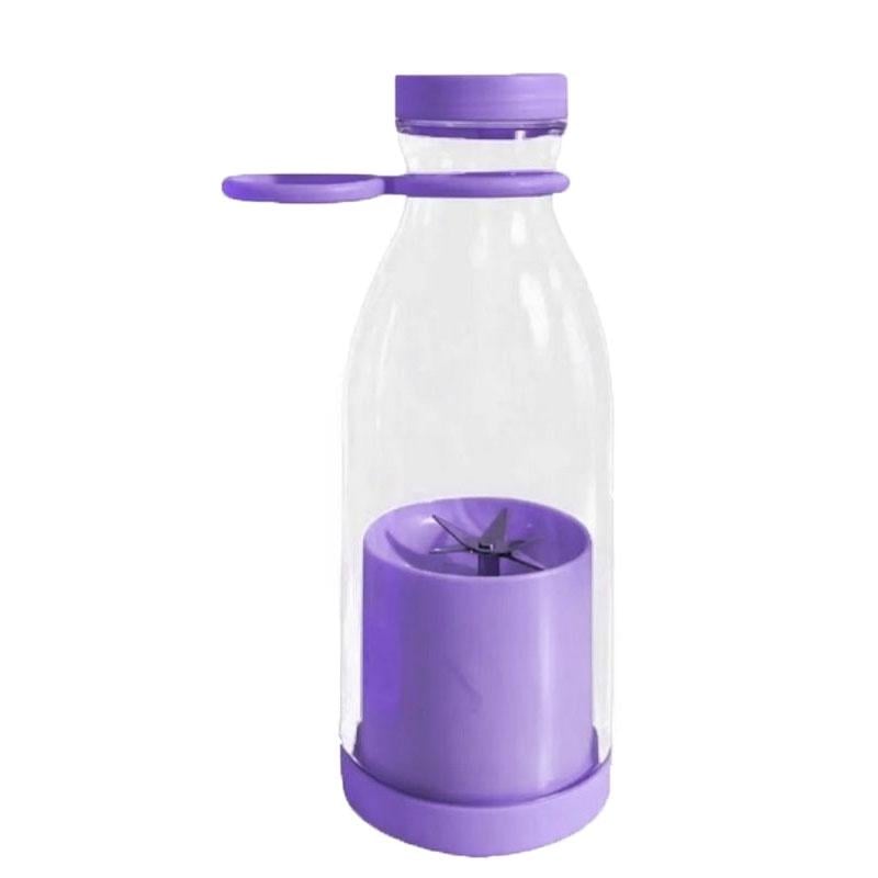 Фітнес-блендер UKC YC-02 міксер для смузі та коктейлів 420 мл Violet (tf7351)