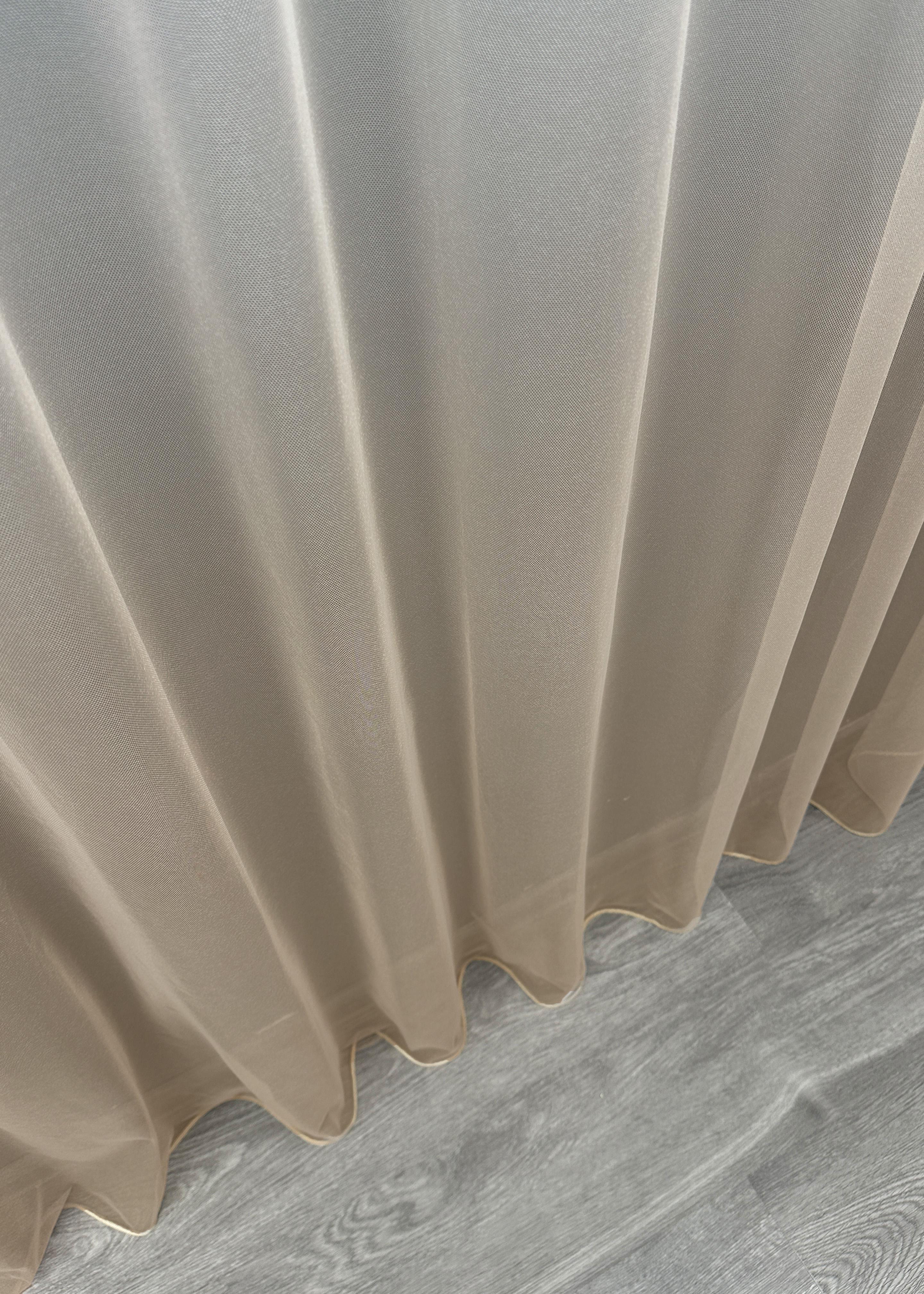 Тюль VR-Textil 1650т Грек-сетка омбре 300х270 см Какао (42-0626) - фото 8 Тюль VR-Textil 1650т Грек-сетка омбре 300х270 см Какао (42-0626) - фото 8