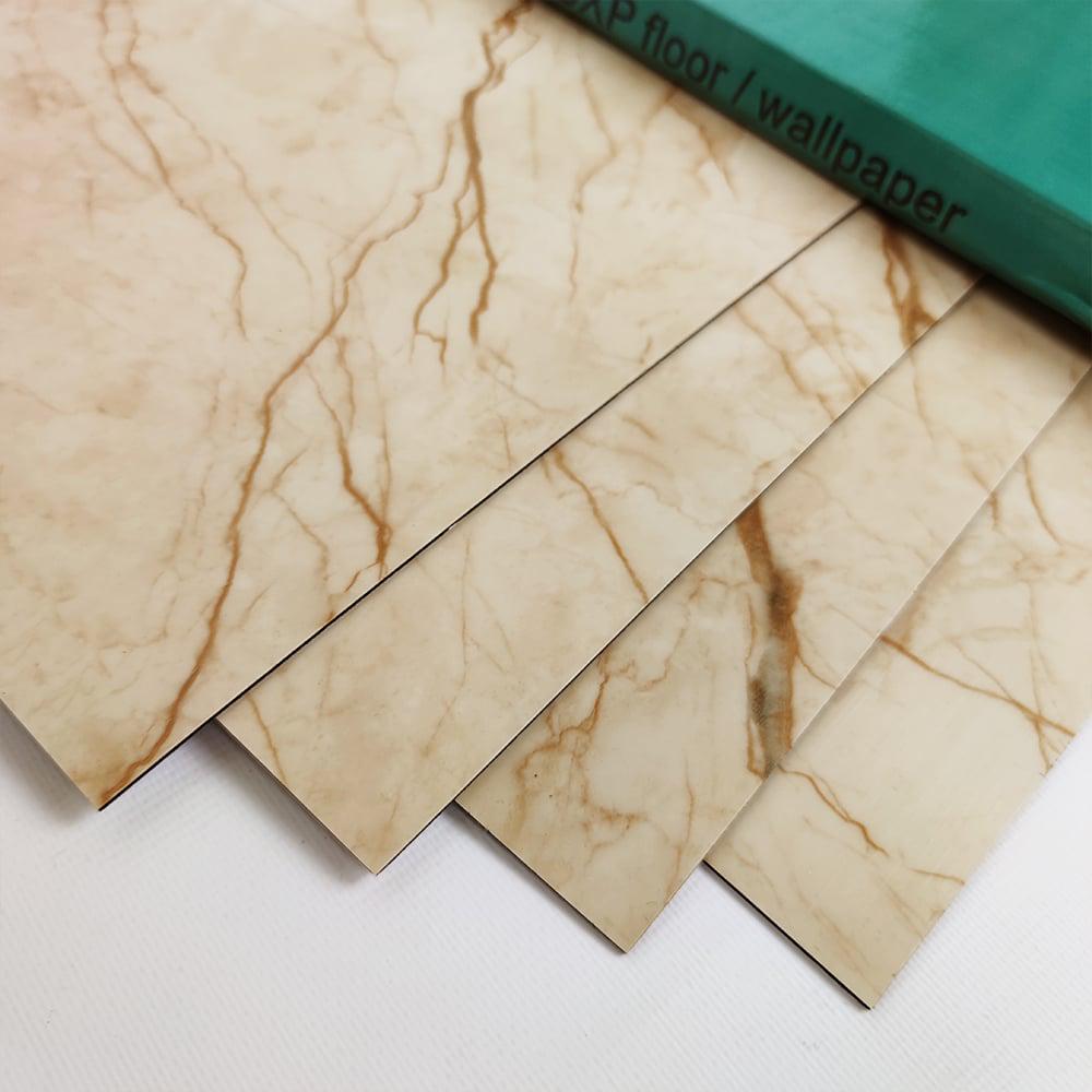 Ламинат самоклеющийся Sticker Wall СВП-101 600х300x1,5 мм под камень Бежевый (00234)