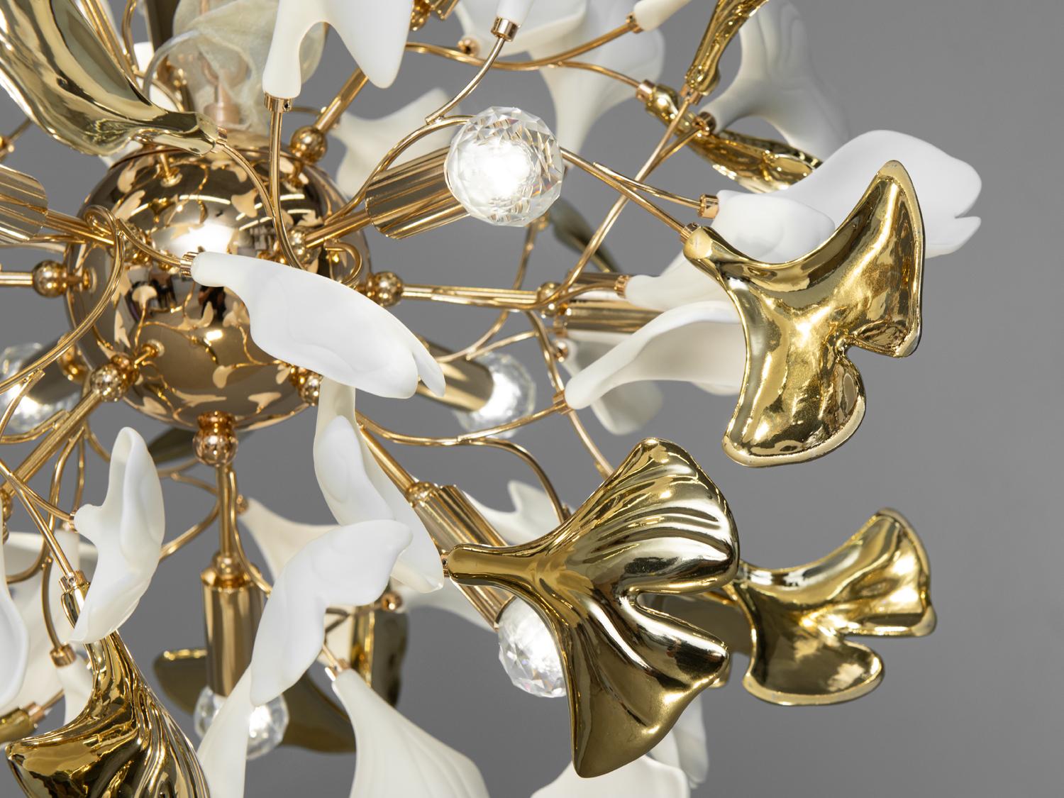 Люстра Loft на 12 ламп (7161-12P GD) - фото 4 Люстра Loft на 12 ламп (7161-12P GD) - фото 4