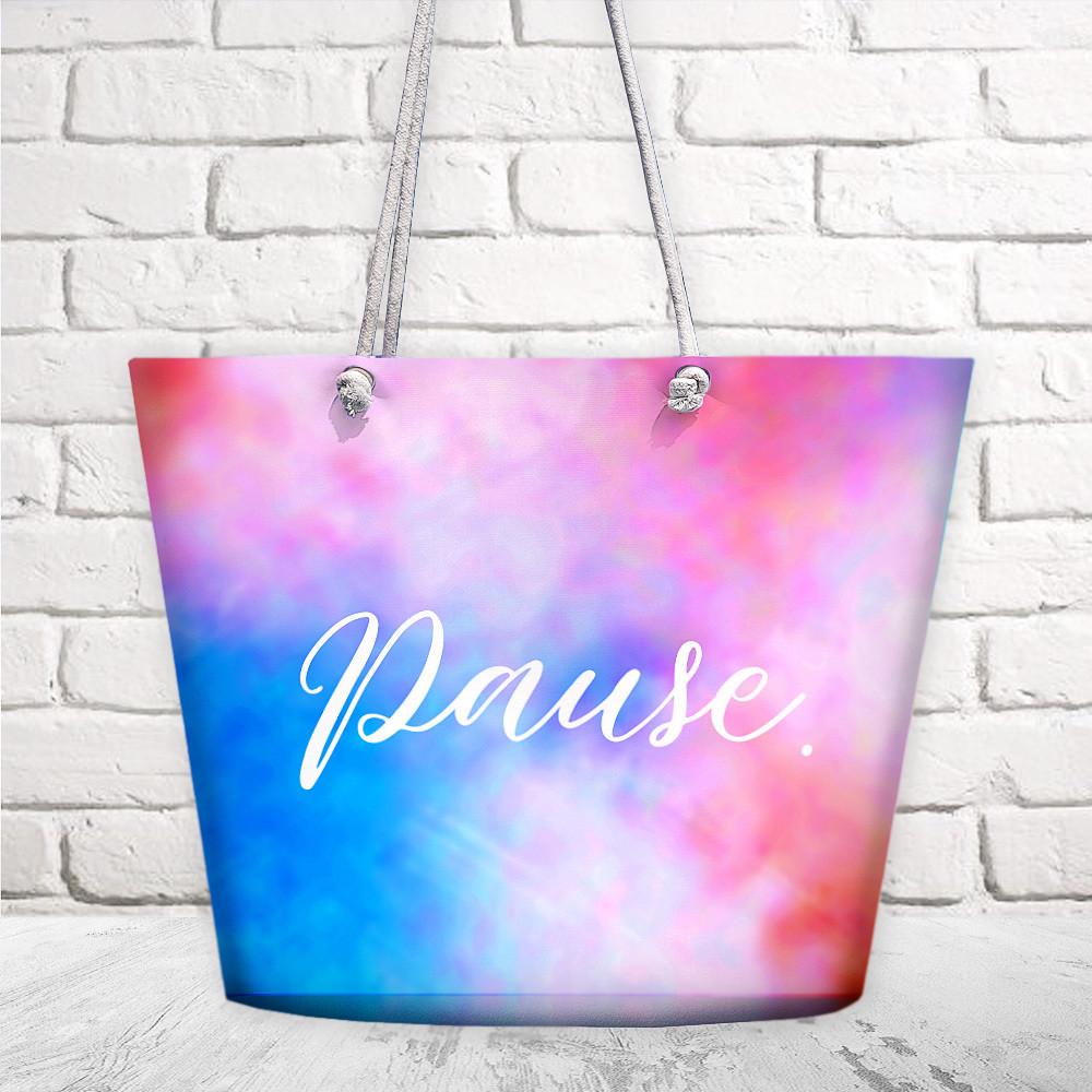 Пляжная сумка Presentville Malibu "Pause" (MAL_20J041) Пляжная сумка Presentville Malibu "Pause" (MAL_20J041)