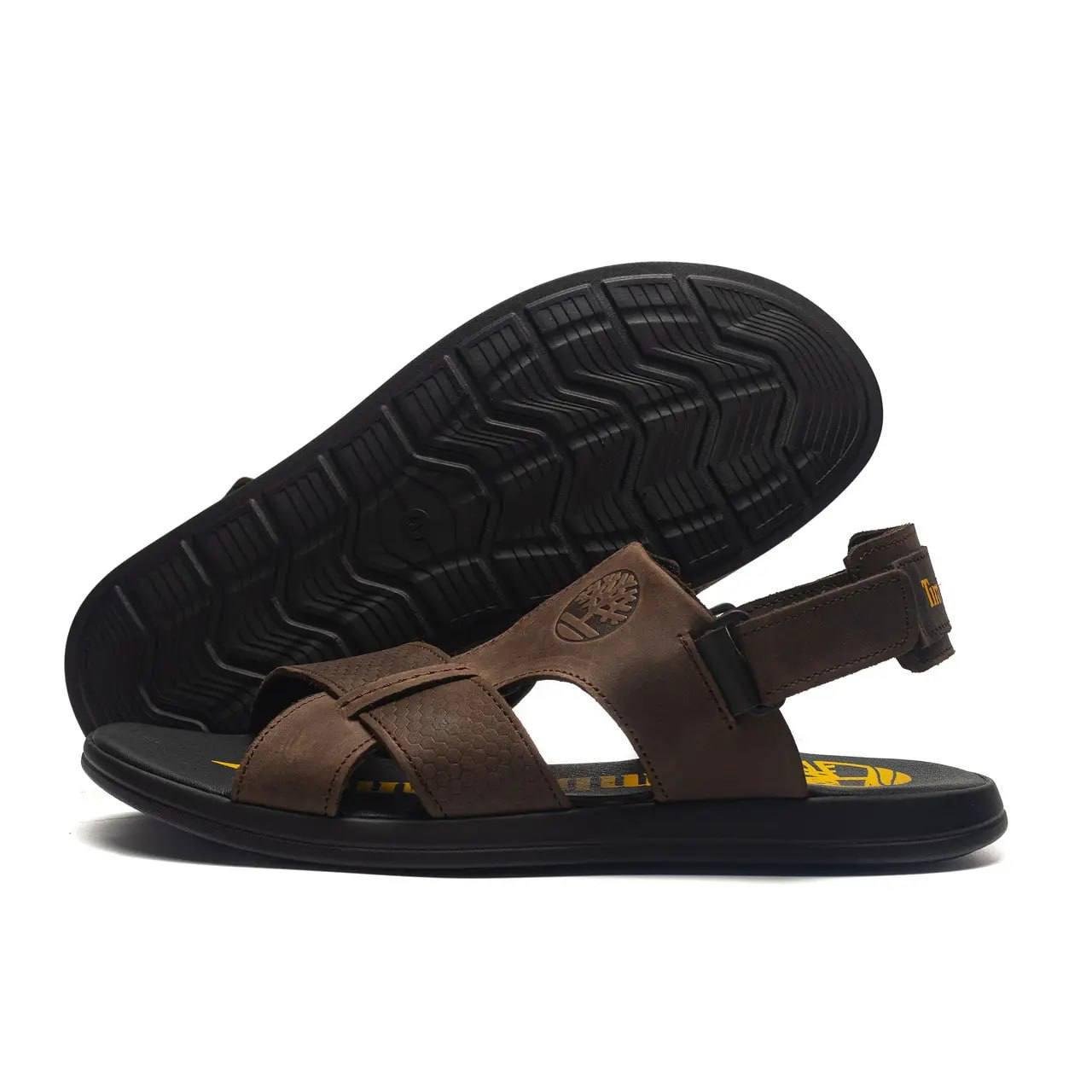 Сандалии мужские кожаные Timberland р. 41 Коричневый (26063366)