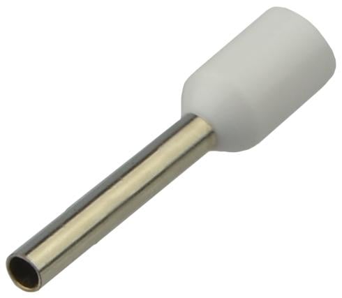 Накінечник ізольований АСКО-Укрем НТ 0,5-12 0,5 мм2 гільза 12 мм 100 шт. Білий (A0060010112) Накінечник ізольований АСКО-Укрем НТ 0,5-12 0,5 мм2 гільза 12 мм 100 шт. Білий (A0060010112)