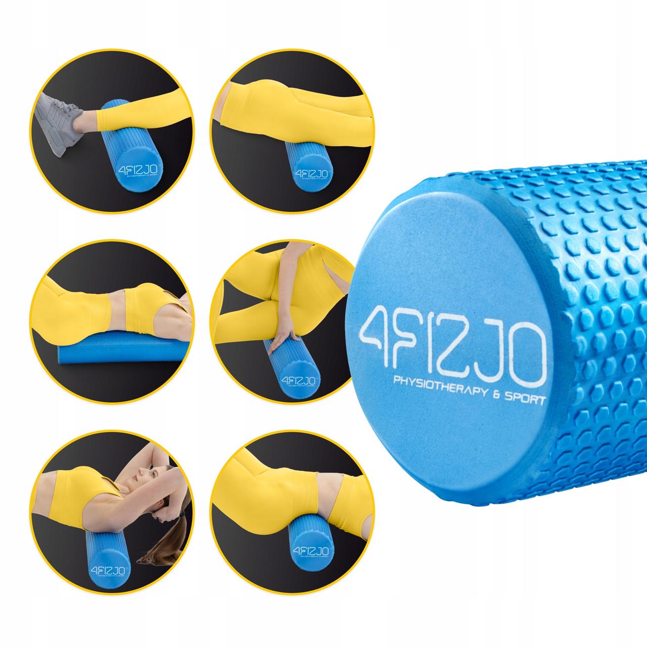 Массажный ролик 4fizjo CARE+ EVA 90x15 см Blue (P-5907739310774) - фото 2 Массажный ролик 4fizjo CARE+ EVA 90x15 см Blue (P-5907739310774) - фото 2