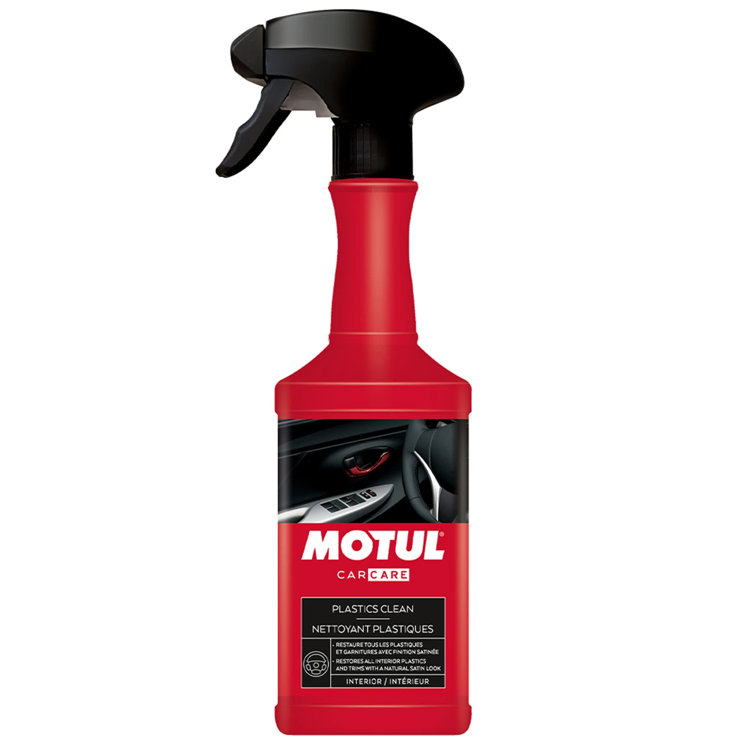 Засіб для догляду за панеллю приладів та пластиковими деталями MOTUL Plastics Clean 500 мл (110156) Засіб для догляду за панеллю приладів та пластиковими деталями MOTUL Plastics Clean 500 мл (110156)