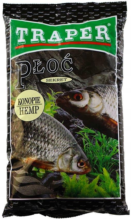 Прикормка Traper Sekret Plog плотва конопля 1 кг
