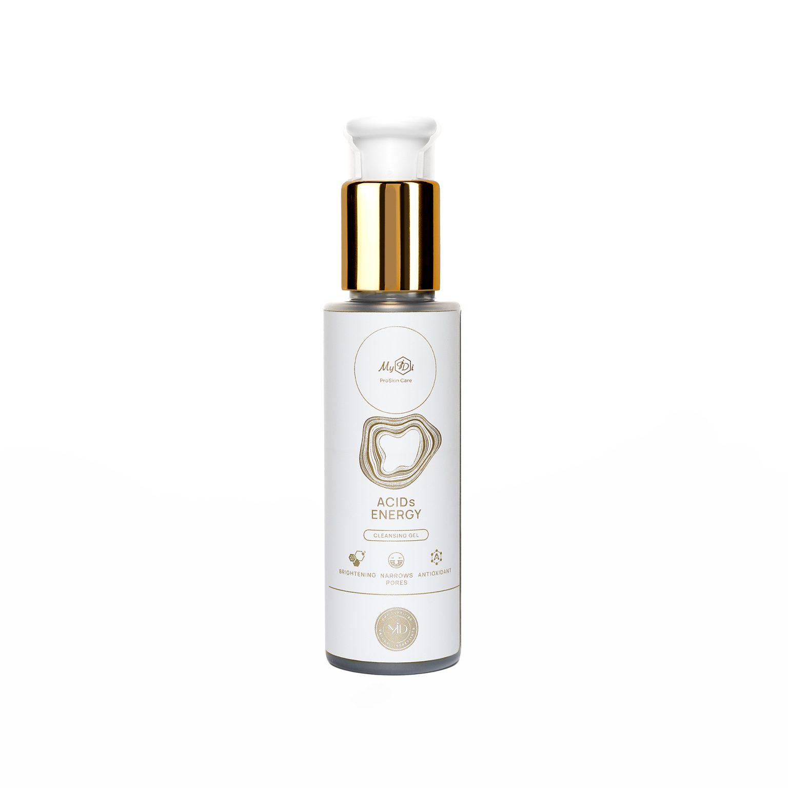 Подарочный набор для ежедневного очищения с AHA/BHA/PHA кислотами Everyday cleansing SET ACIDs ENERGY MyIDi (A00025) - фото 2