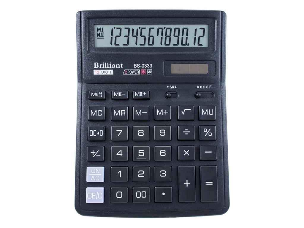 Калькулятор Brilliant BS-0333 12 разрядов (166659)