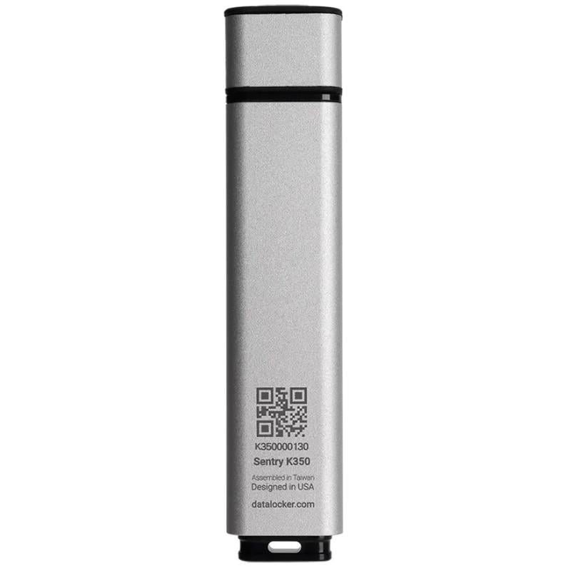 Флеш-память USB с аппаратным шифрованием данных DataLocker Sentry K350 512 GB - фото 2