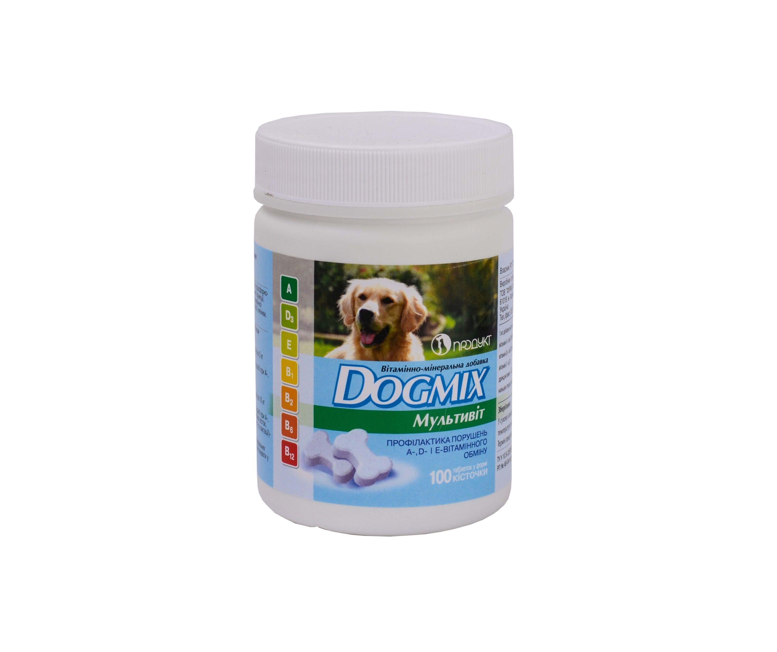 Добавка витаминно-минеральная Dogmix Мультивит 400 таб. (13000102)