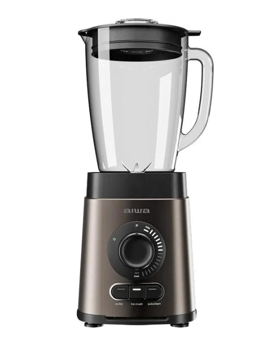 Блендер стаціонарний AIWA Saberu 1800 1800W 2 швидкості TURBO 800 мл Brown (ATB1800) Блендер стаціонарний AIWA Saberu 1800 1800W 2 швидкості TURBO 800 мл Brown (ATB1800)