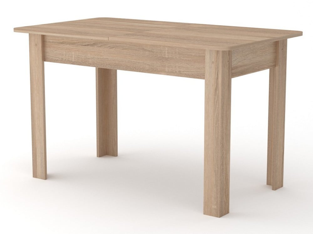 Стіл кухонний розкладний Компаніт КС-5 Дуб сонома (60c733f656ed397aa710488a) - фото 1 Стіл кухонний розкладний Компаніт КС-5 Дуб сонома (60c733f656ed397aa710488a) - фото 1