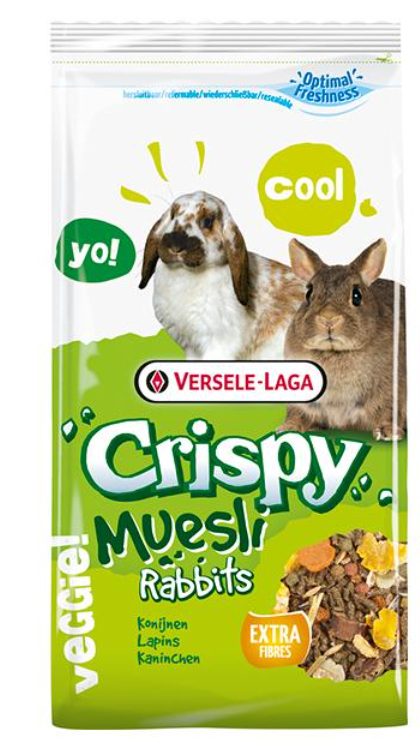 Корм для карликовых кроликов Versele-Laga Crispy Muesli Rabbits Cuni 1 кг (617014) - фото 1 Корм для карликовых кроликов Versele-Laga Crispy Muesli Rabbits Cuni 1 кг (617014) - фото 1