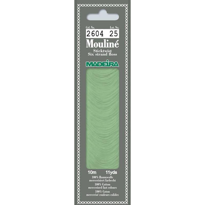 Нитки 2604 Mouline Зелена морська хвиля
