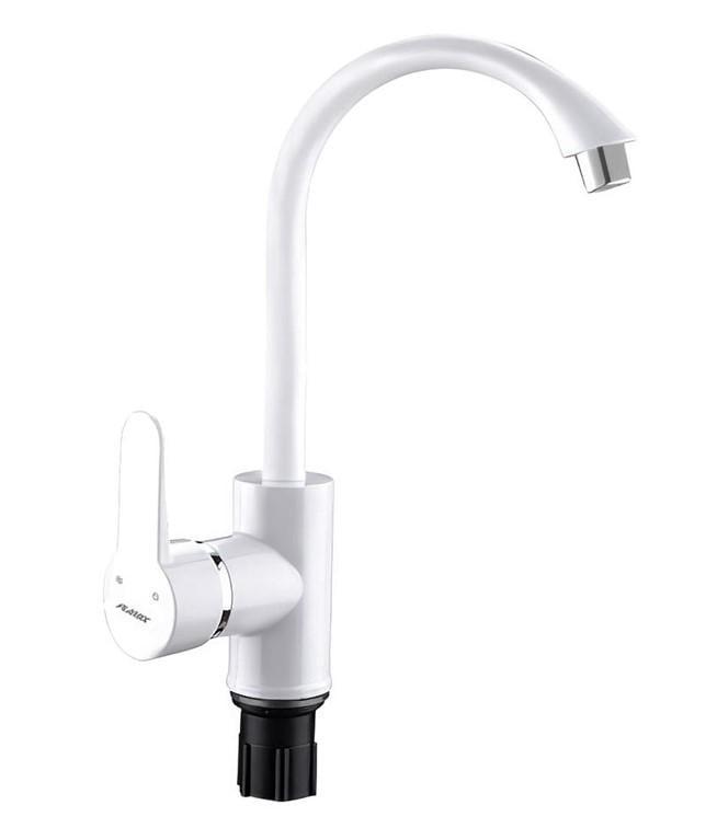 Смеситель для кухни PLAMIX Leon-011 White (PM0614)