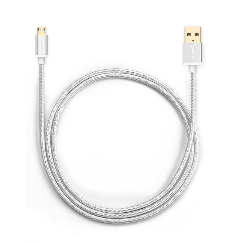Кабель UGREEN US134 Micro USB для зарядки и передачи данных Grey (US134)