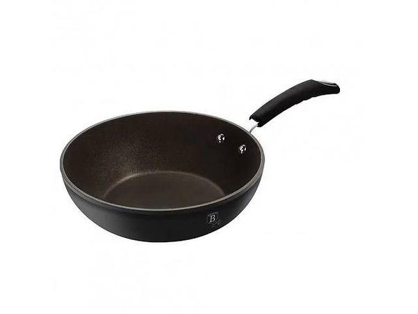 Сковорідка-Wok Berlinger Haus D 28 см антипригарна матеріал алюміній Black (LP KL-006)