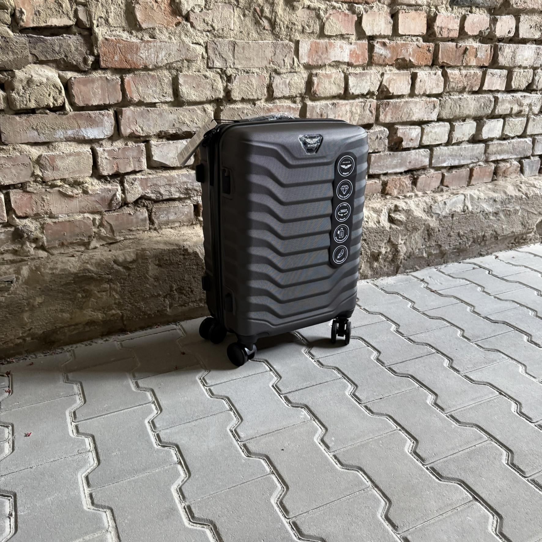 Валіза Wings PEA01 дорожня S Графітовий (26557617) - фото 3 Валіза Wings PEA01 дорожня S Графітовий (26557617) - фото 3