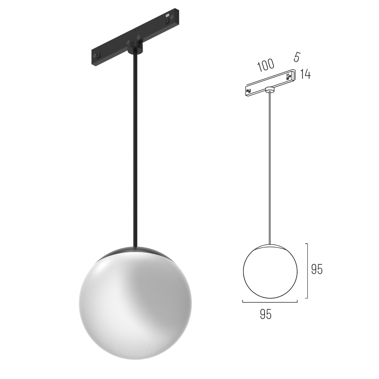 Світильник магнітний трековий MERALLI DOWN TOP 6W 3000K/6000K регульована WIFI 2,4G TUYA Білий (TRPDDT006) - фото 4 Світильник магнітний трековий MERALLI DOWN TOP 6W 3000K/6000K регульована WIFI 2,4G TUYA Білий (TRPDDT006) - фото 4
