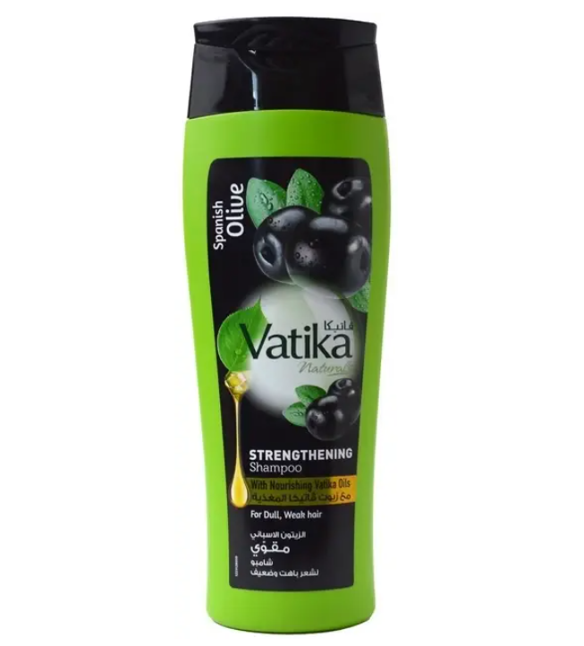 Шампунь Dabur Vatika з олією маслин для тьмяного слабкого та ламкого волосся 400 мл