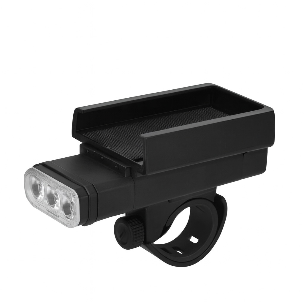 Фонарь велосипедный с креплением под телефон BK09/Z-03-3TB Li-Ion Черный (28869073)