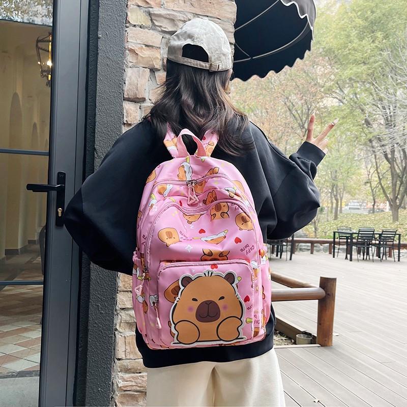 Рюкзак детский Капибара 10496 Розовый (27484929) - фото 8 Рюкзак детский Капибара 10496 Розовый (27484929) - фото 8