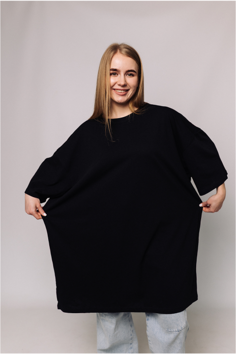 Футболка універсальна 11XL Чорний (34060133) Футболка універсальна 11XL Чорний (34060133)