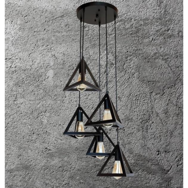 Люстра Levistella 756PR220F-5 BK 300 (371251)