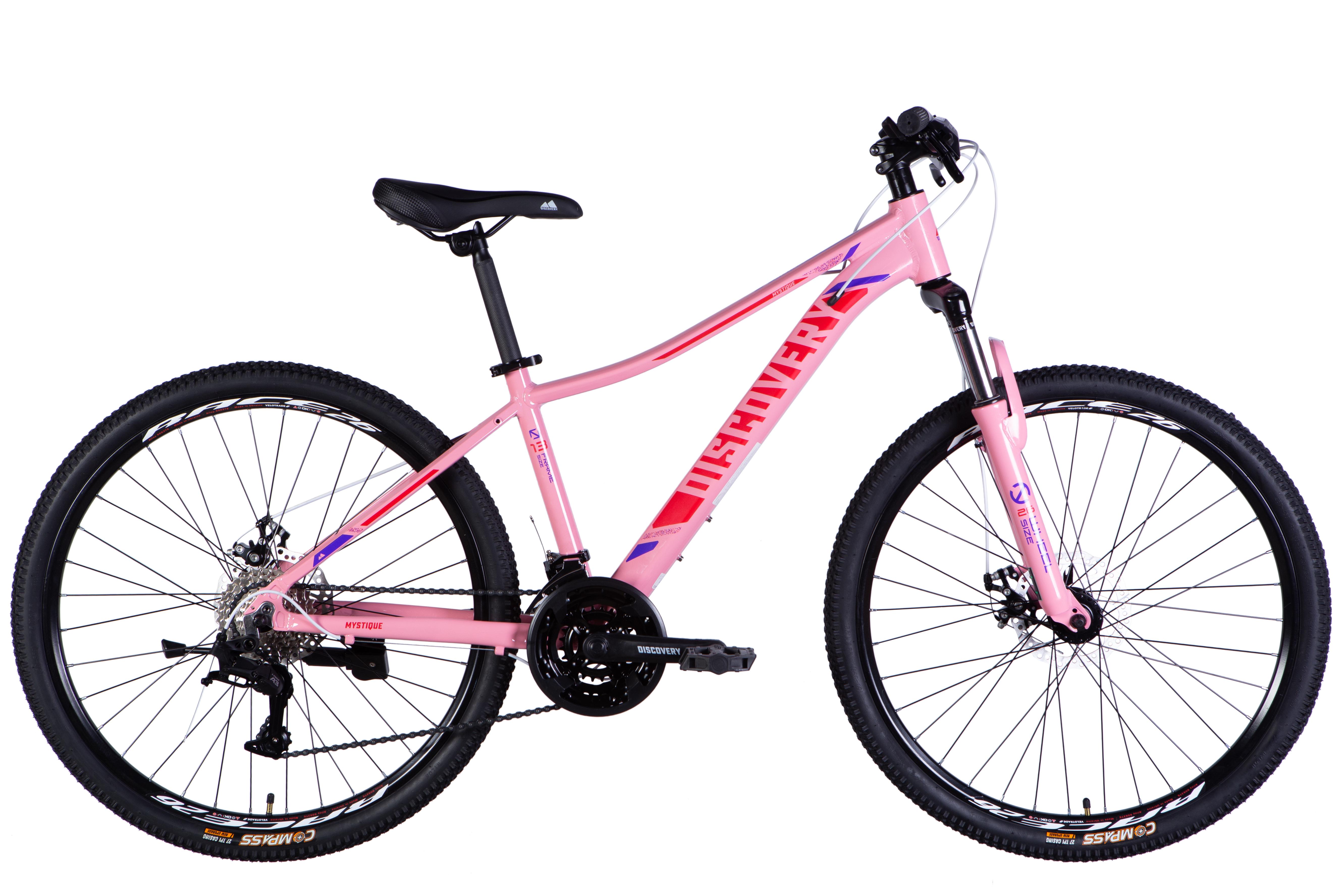 Велосипед Discovery 2025 MYSTIQUE DD CS AL 26" рама 15" Светло-розовый (OPS-DIS-26-625)