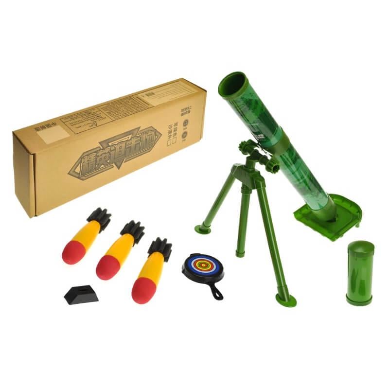 Игрушечный Миномет с мишенью снарядами и светом (136318)