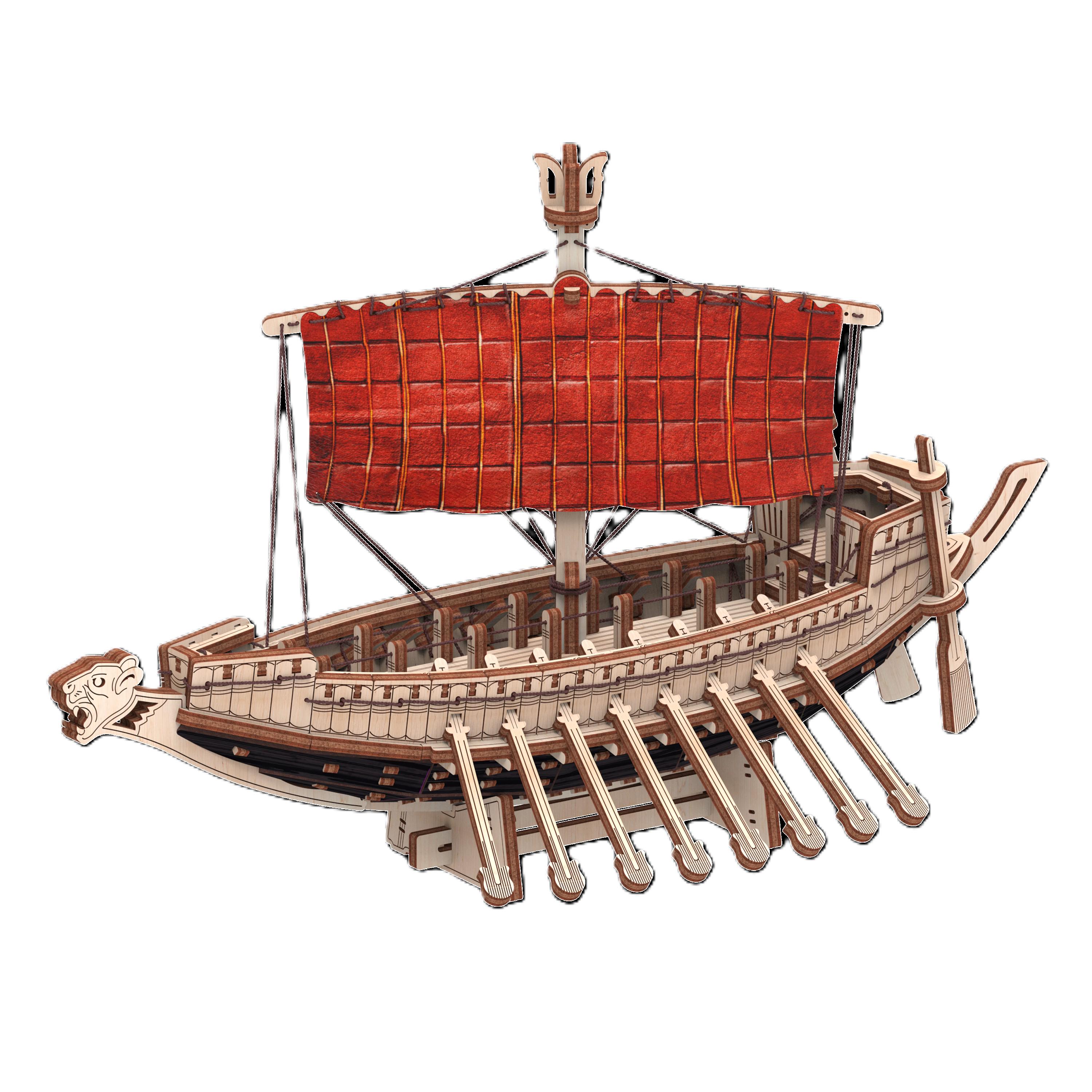 Конструктор деревянный Mr Playwood Корабль Морской Зверь Беседующий с ветром (10115) - фото 4 Конструктор деревянный Mr Playwood Корабль Морской Зверь Беседующий с ветром (10115) - фото 4